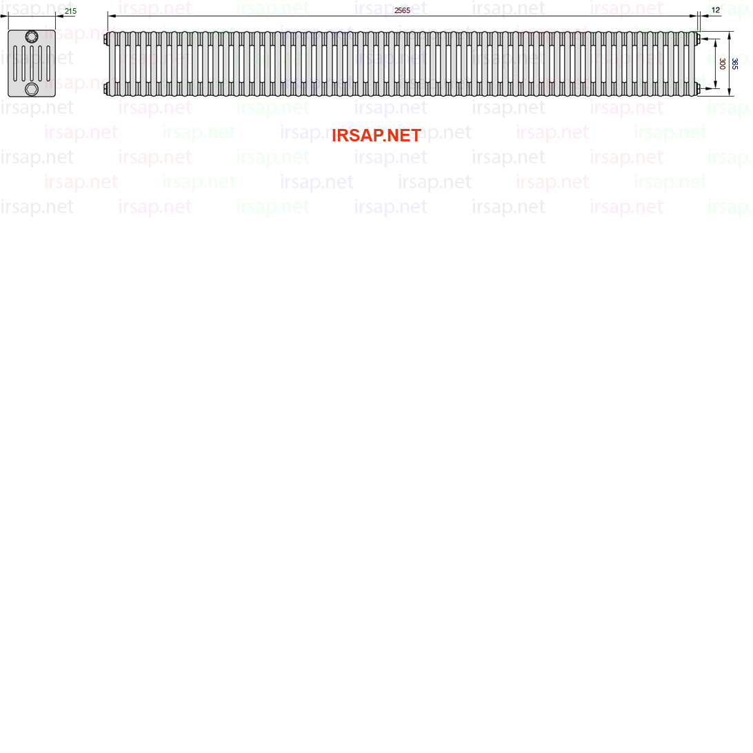 Радиатор IRSAP Tesi 60365/57 T02 CL 01
